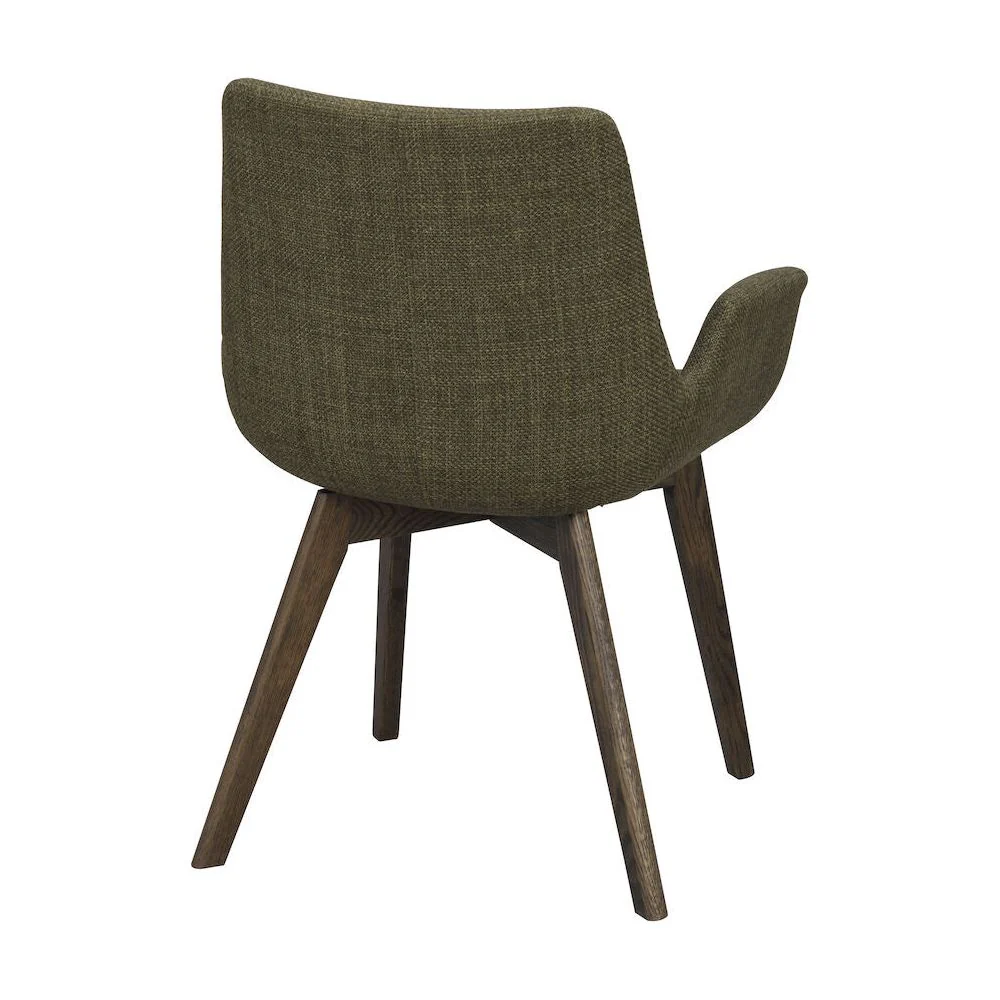 DRIMSDALE Esszimmerstuhl Grün/braun 59x59x81cm - Image 5