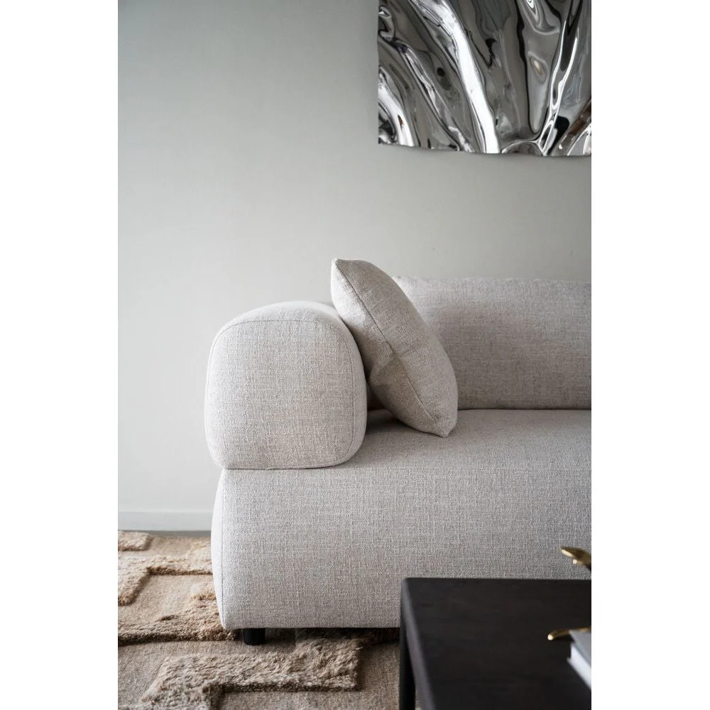 FALKNER 3-Sitzer-Sofa Hellbeige 246x105x67cm - Image 3
