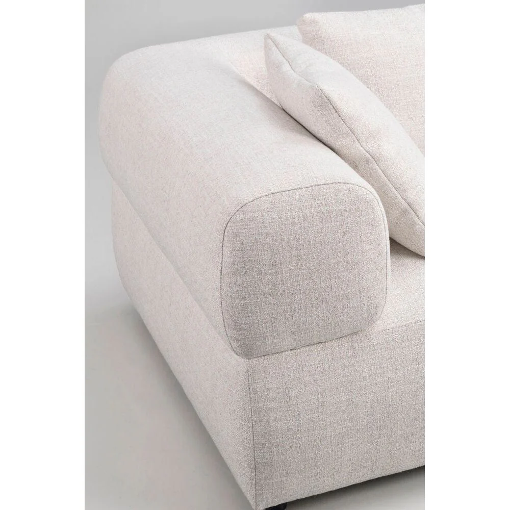 FALKNER 3-Sitzer-Sofa Hellbeige 246x105x67cm - Image 6