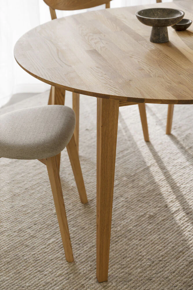 FILIPPA Esstisch Eiche 120-210x120x75cm - Image 6