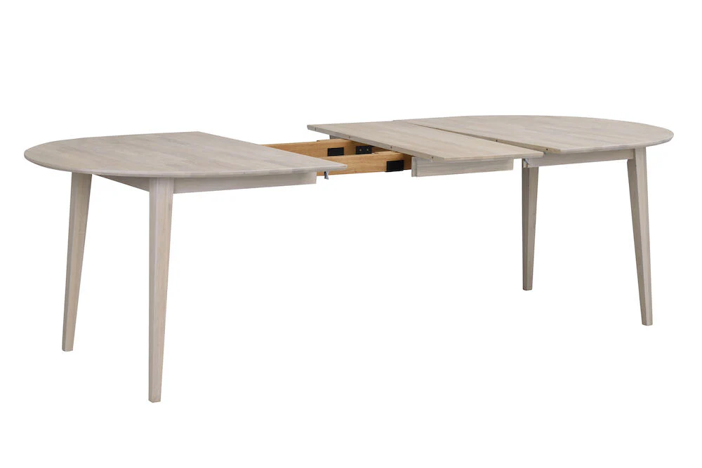FILIPPA Esstisch Weiß pigmentiert 170-250x105x74cm - Image 2