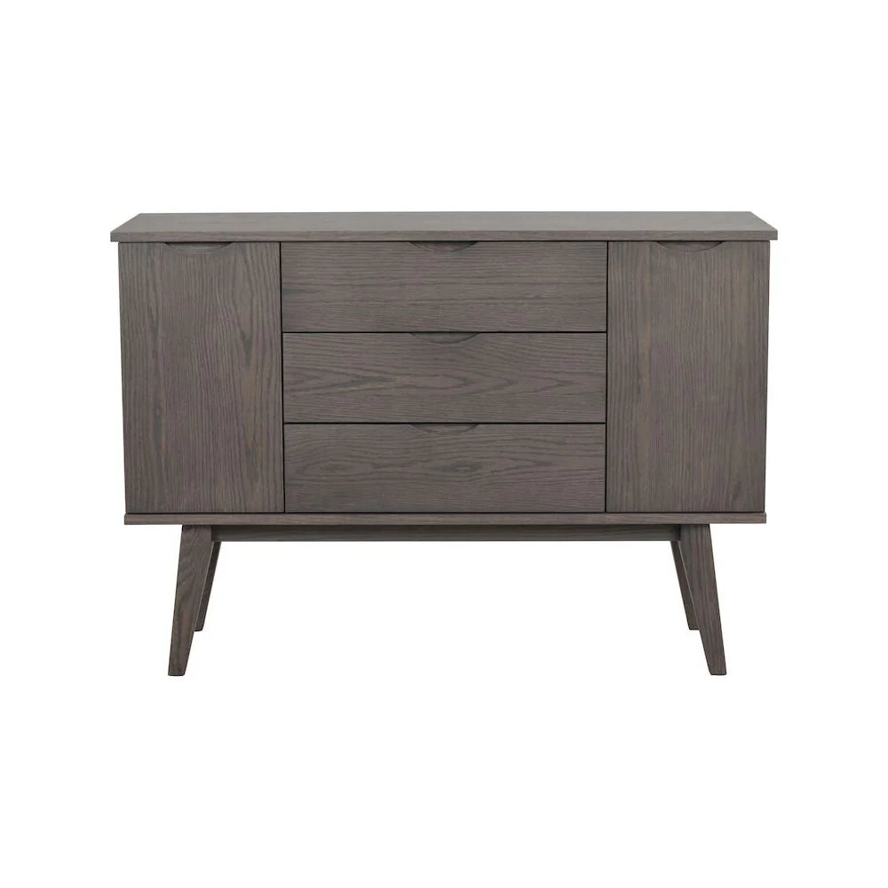 FILIPPA Sideboard Dunkelbraun 122x40x85cm