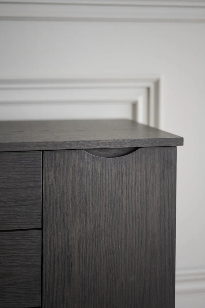 FILIPPA Sideboard Dunkelbraun 122x40x85cm - Image 8