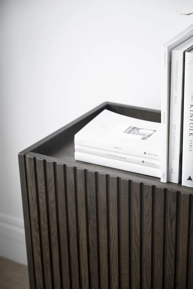 HALIFAX Sideboard Braun/Schwarz 160x40x75cm - Image 7