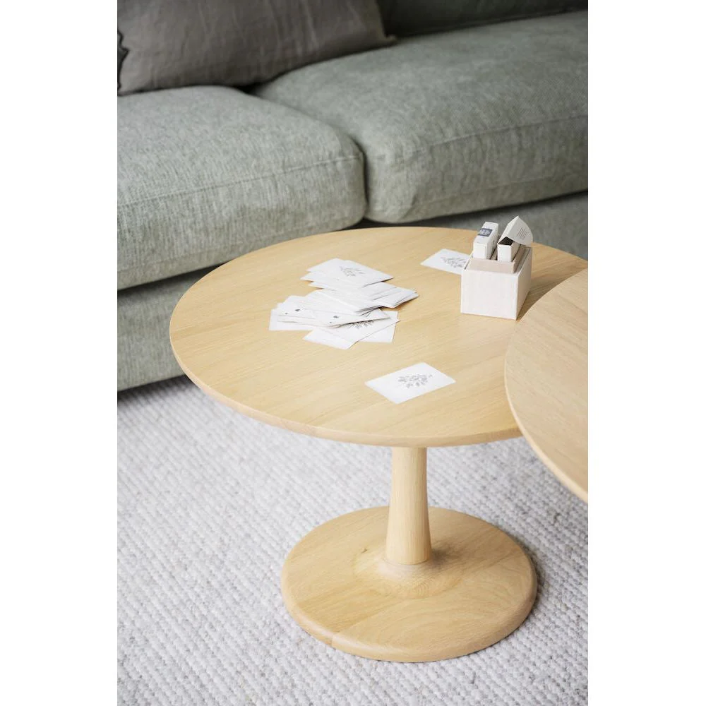 HOBART Couchtisch Eiche 60x60x41cm - Image 2