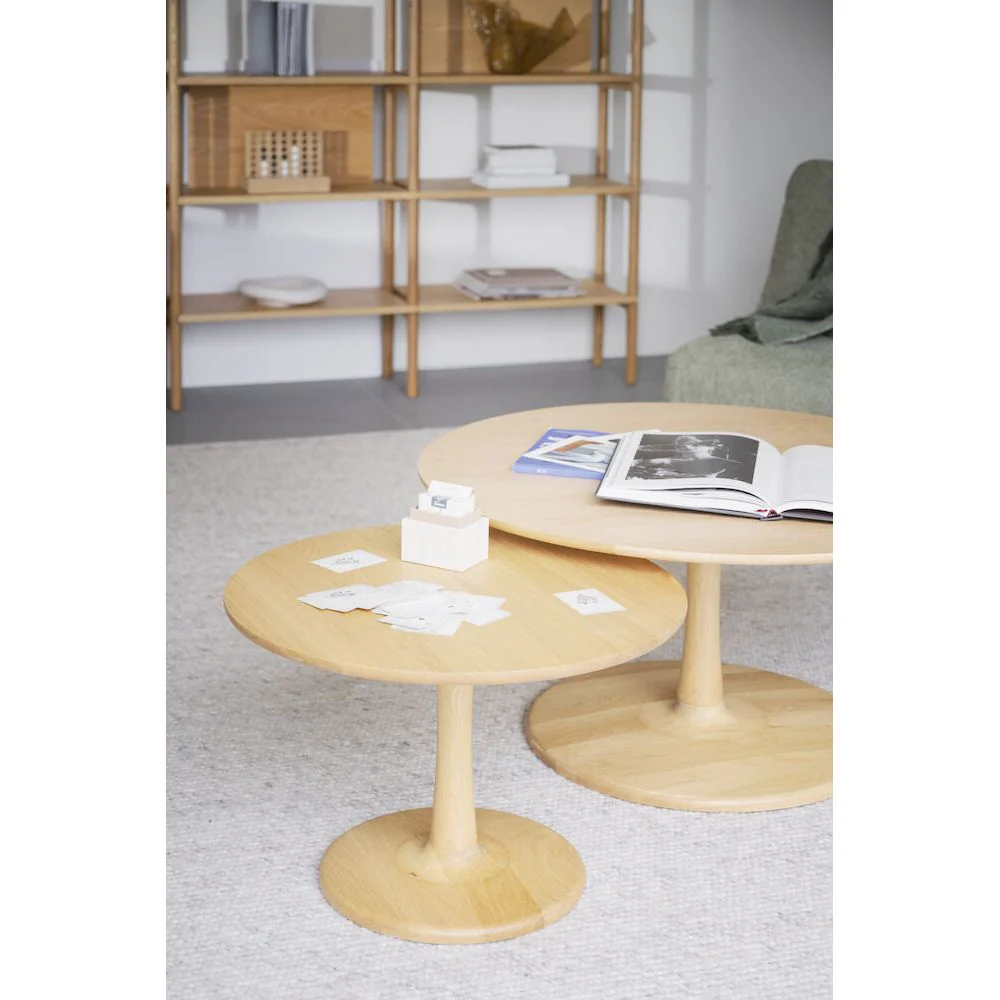HOBART Couchtisch Eiche 60x60x41cm - Image 5