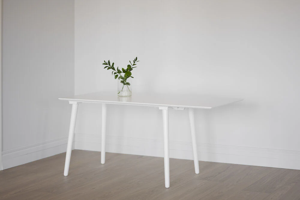 LOTTA Esstisch Weiß 120-160x80x76cm - Image 5