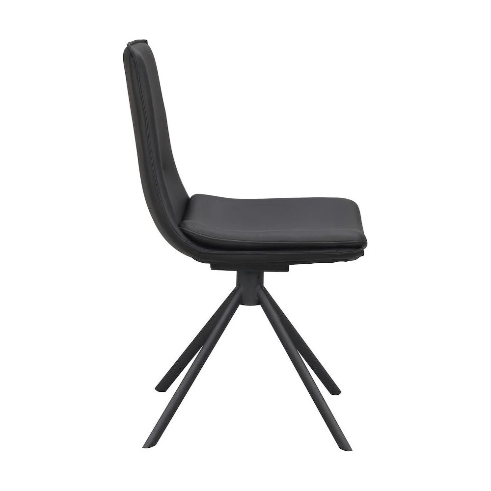 LOWELL Esszimmerstuhl Schwarz 46x58x86cm - Image 4