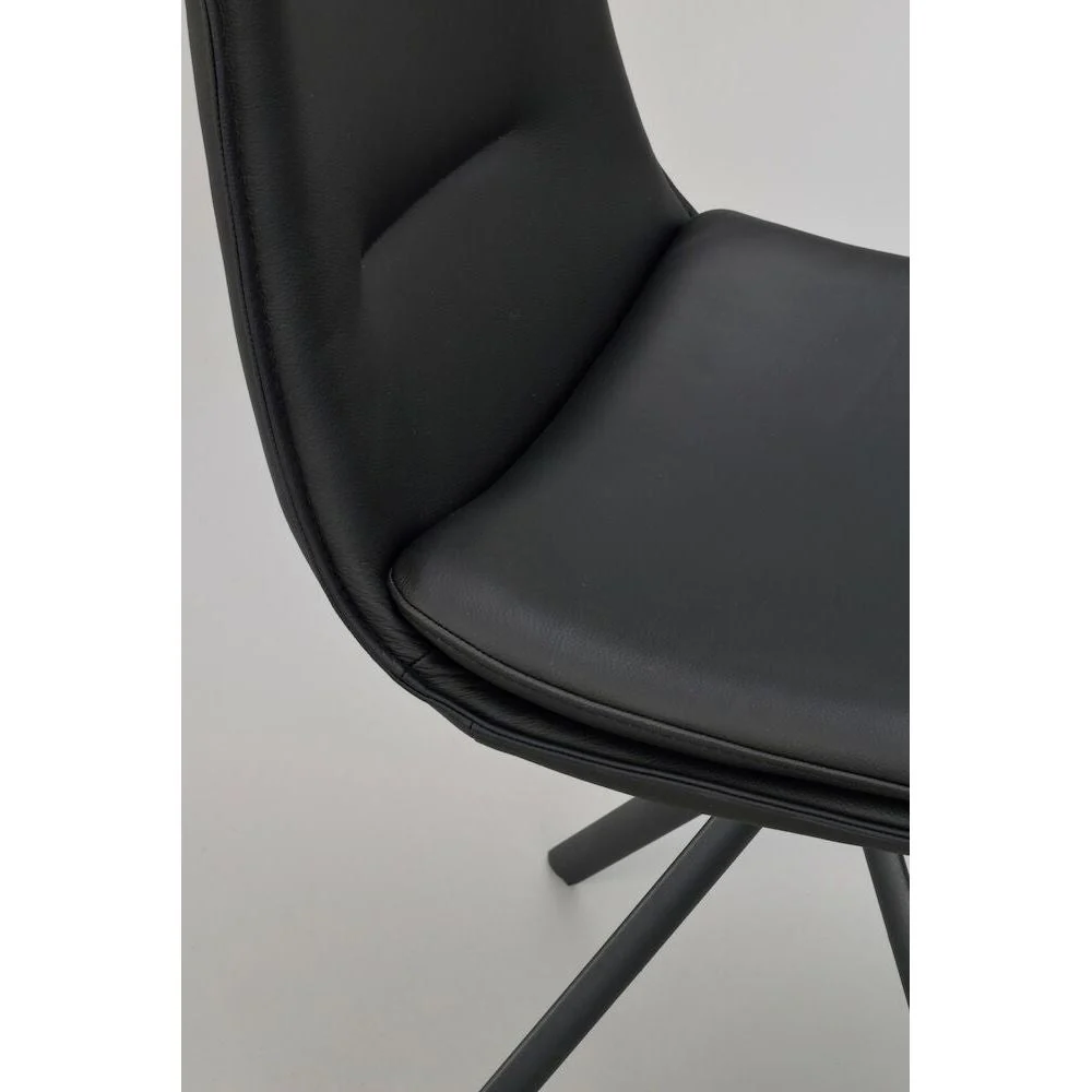 LOWELL Esszimmerstuhl Schwarz 46x58x86cm - Image 6