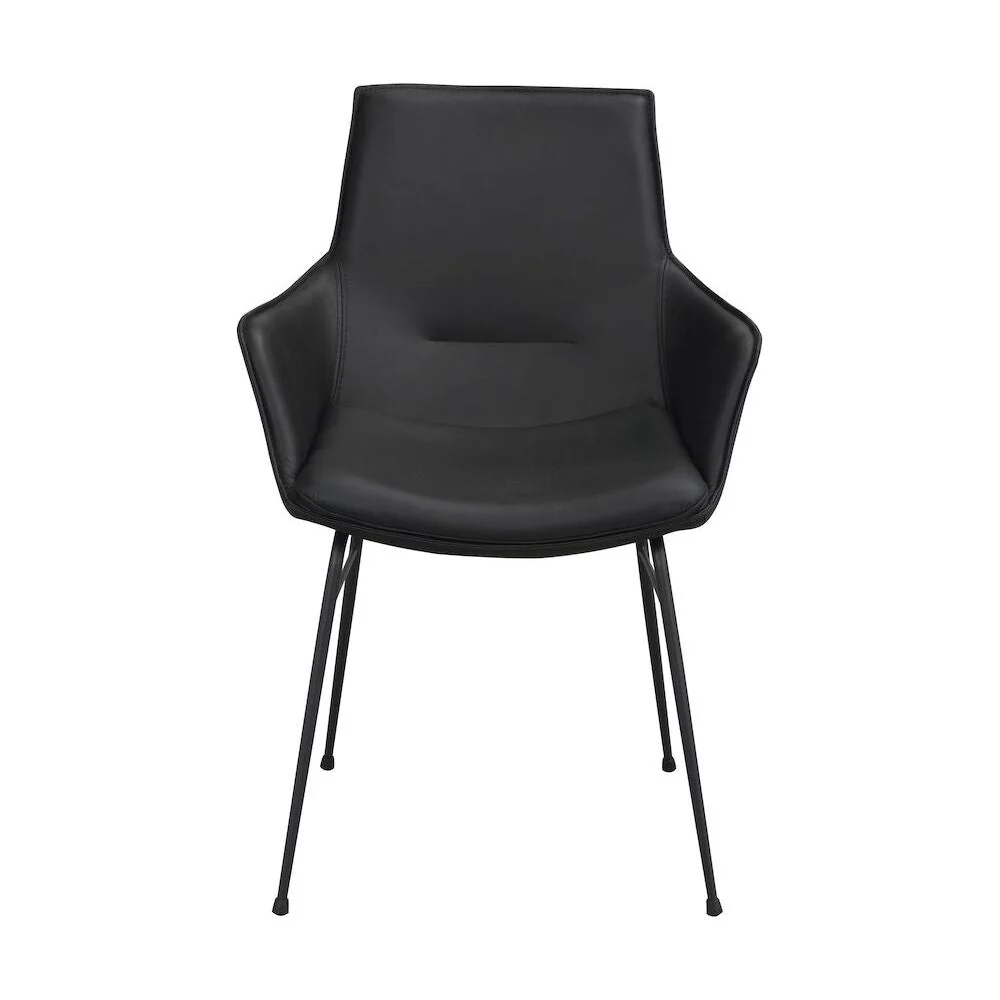 LOWELL Esszimmerstuhl Schwarz 59x62x86cm - Image 4