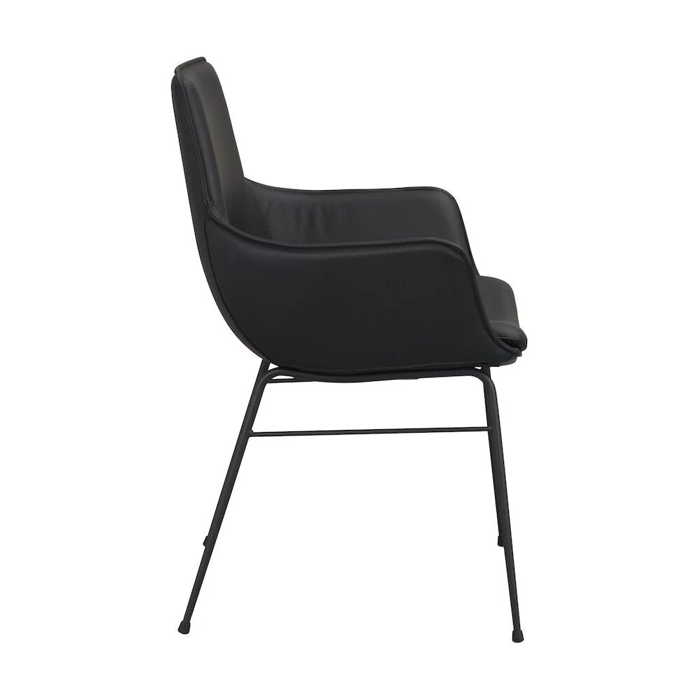 LOWELL Esszimmerstuhl Schwarz 59x62x86cm - Image 5