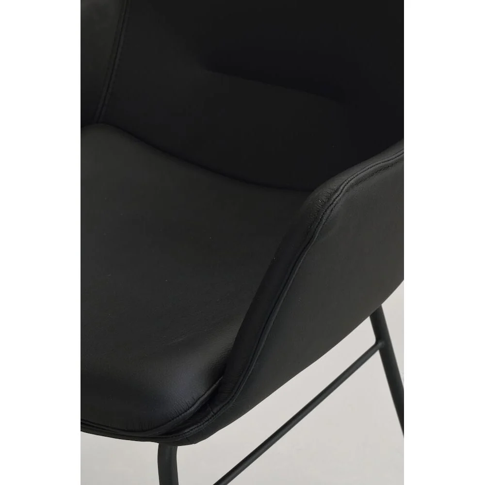 LOWELL Esszimmerstuhl Schwarz 59x62x86cm - Image 8