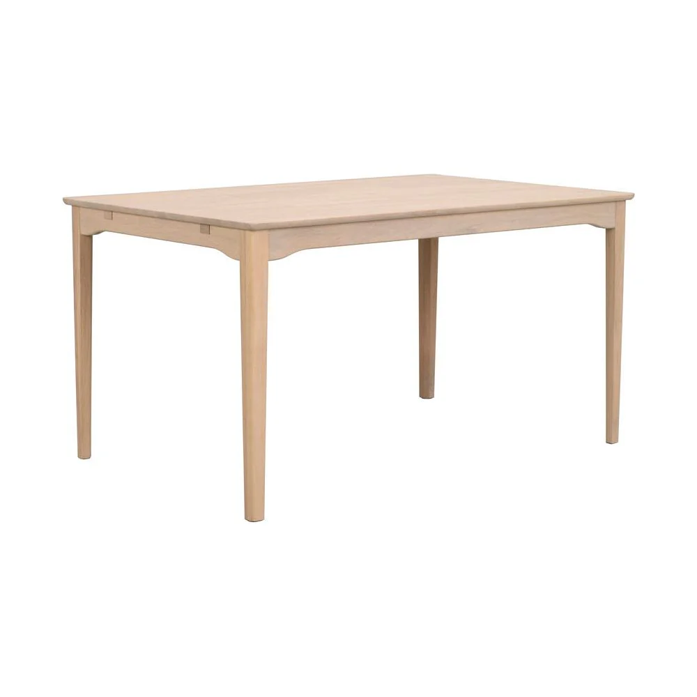 MARKHAM Esstisch Weiß pigmentiert 140-230x90x75cm