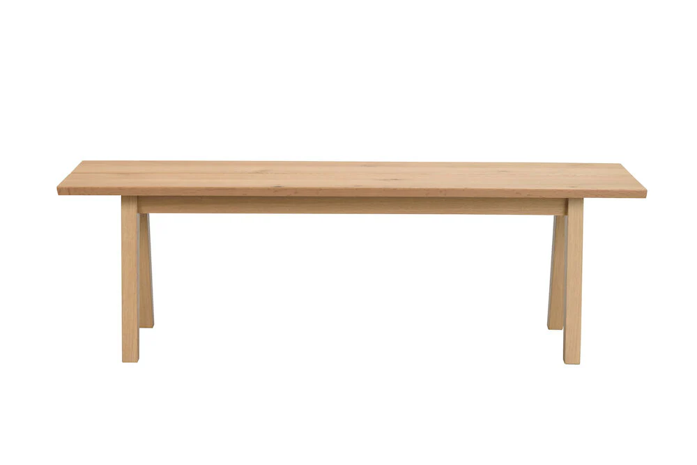 MELFORT Sitzbank 144 cm in gebürstetem Wild-Eichenfurnier - Image 4