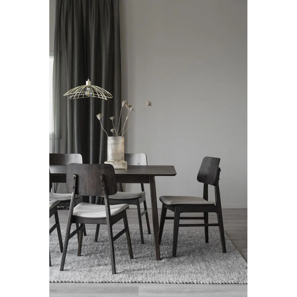 NAGANO Esszimmerstuhl Braun/Beige 50x51x85cm - Image 7