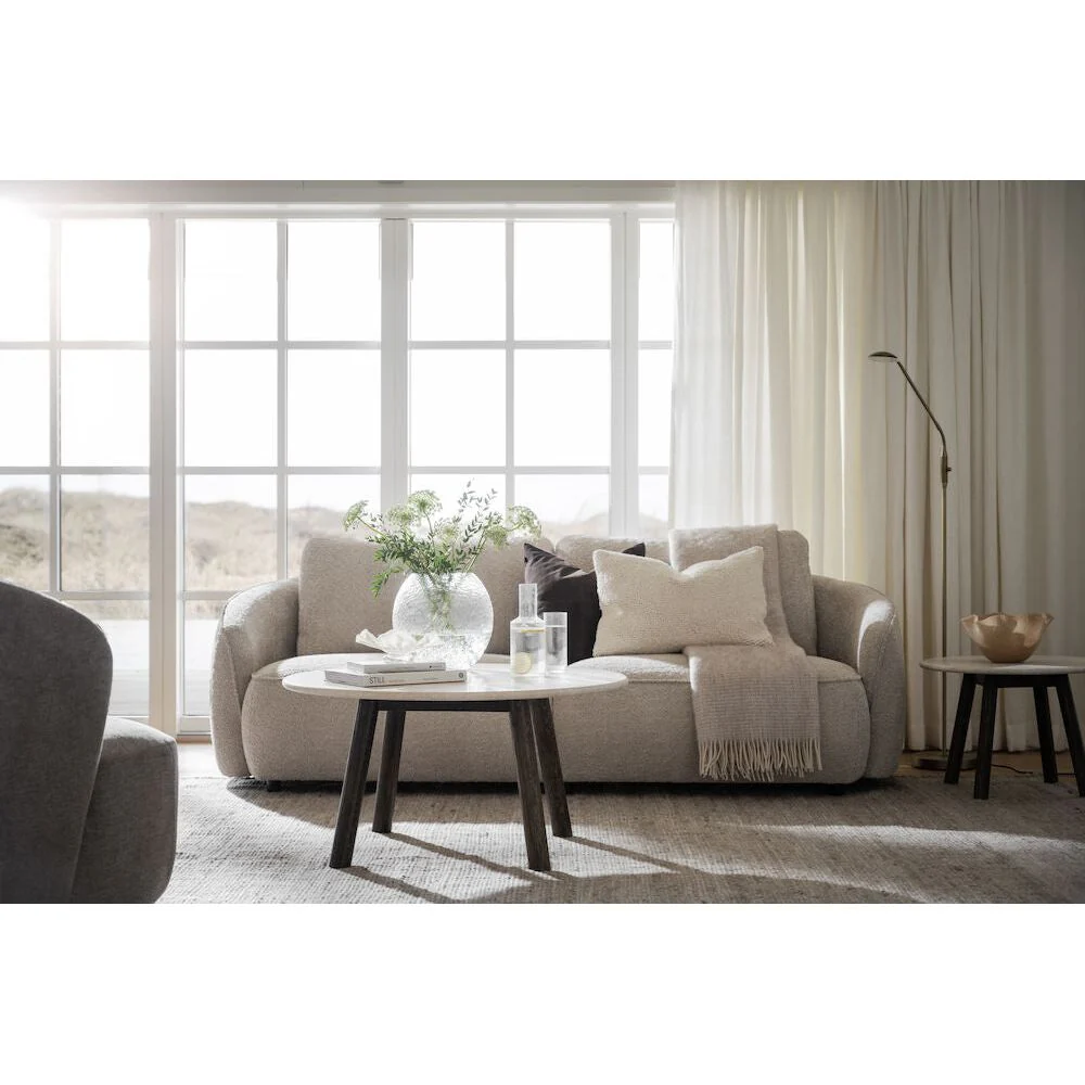 NORRIS 3-Sitzer-Sofa Hellbeige 226x102x80cm - Image 7