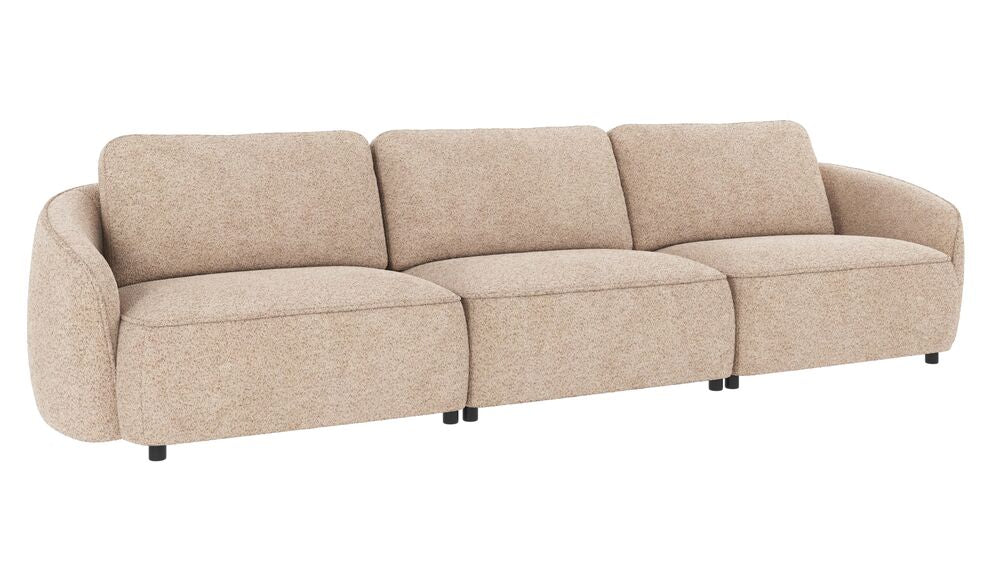 NORRIS 4-Sitzer Sofa Anna #2 hellbeige 319x102x80cm - Image 5