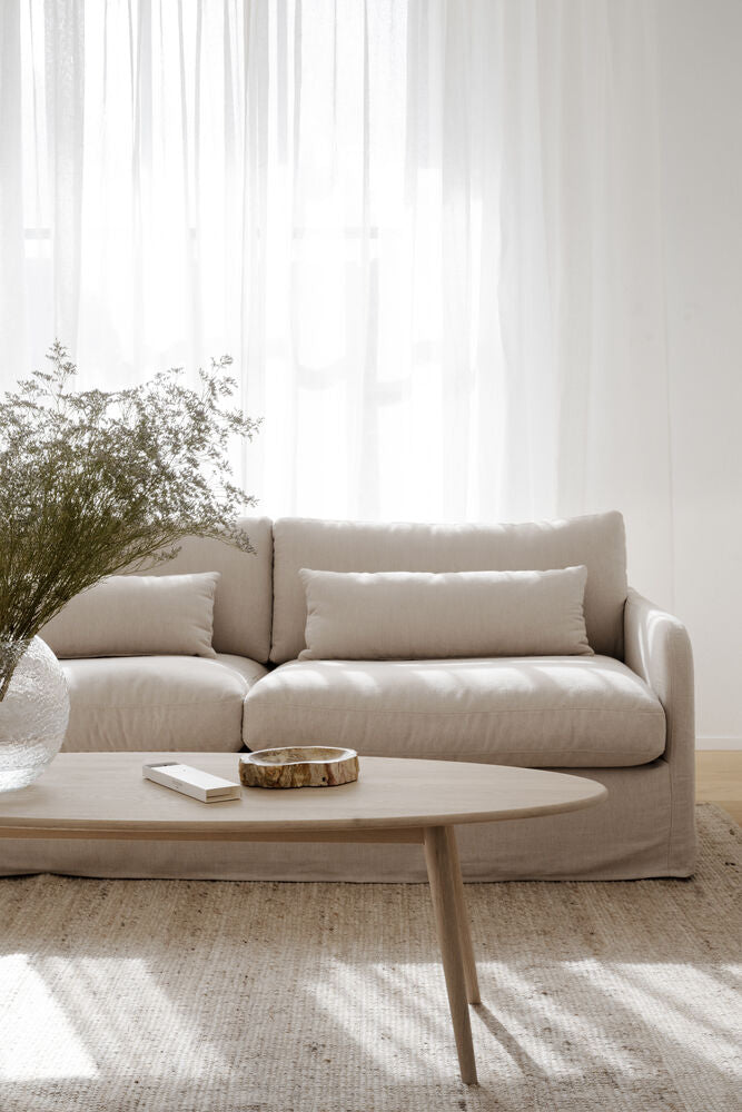 PEYTON 3-Sitzer Sofa Ursula #282 hellbeige 213x103x82cm - Image 13
