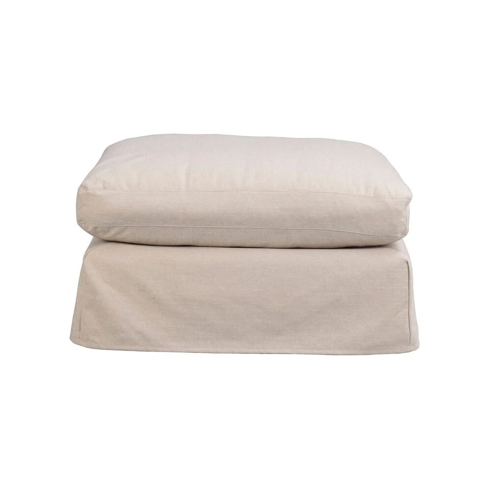 PEYTON Pouf Ursula #282 beige 90x90x49cm
