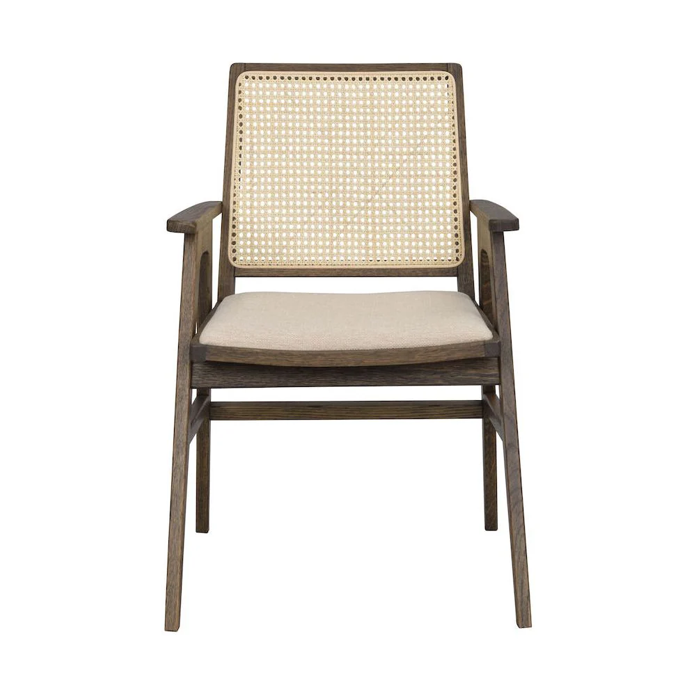 PRESTWICK Esszimmerstuhl Braun/Beige 60x63x88cm - Image 3