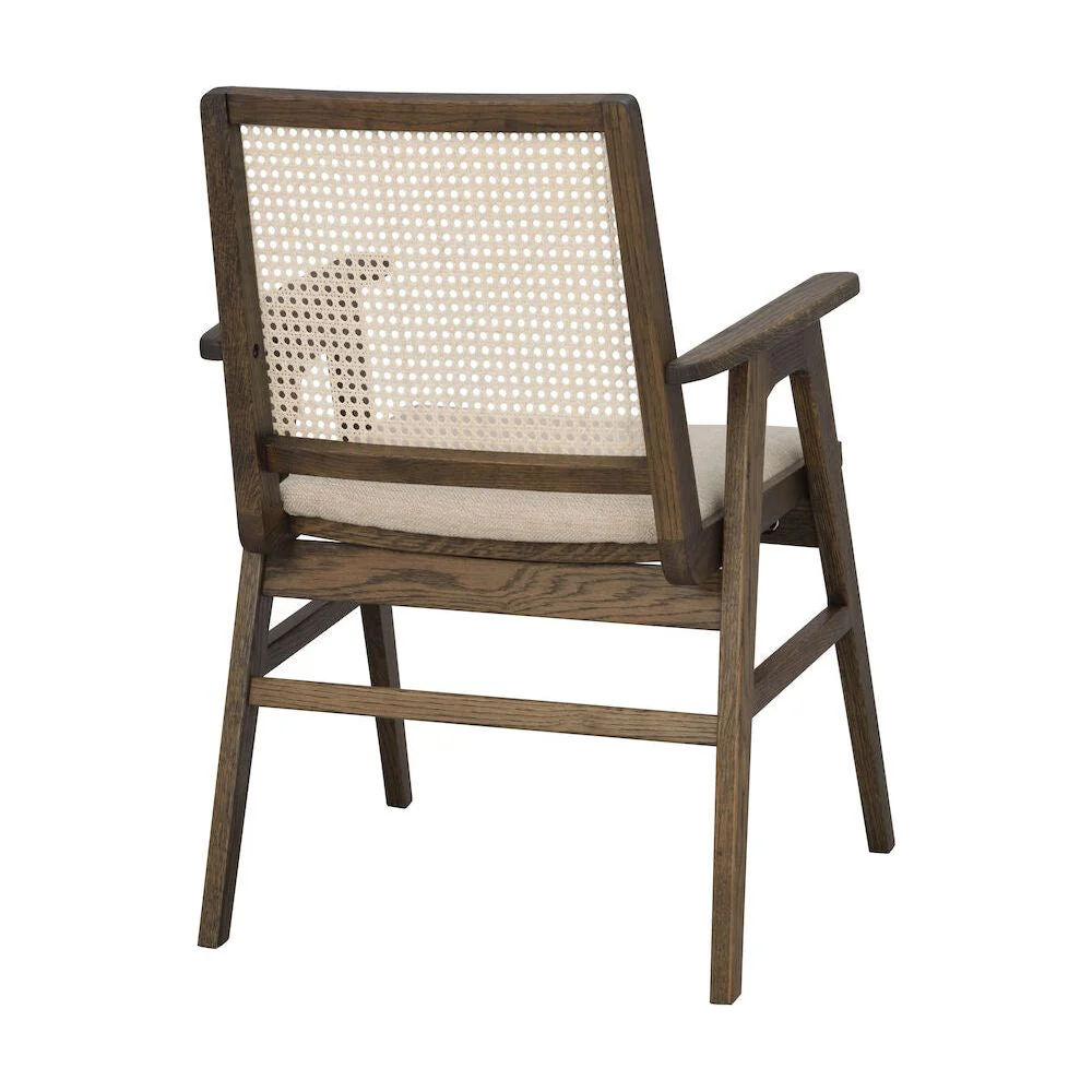 PRESTWICK Esszimmerstuhl Braun/Beige 60x63x88cm - Image 5