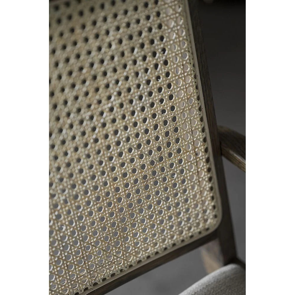 PRESTWICK Esszimmerstuhl Braun/Beige 60x63x88cm - Image 7