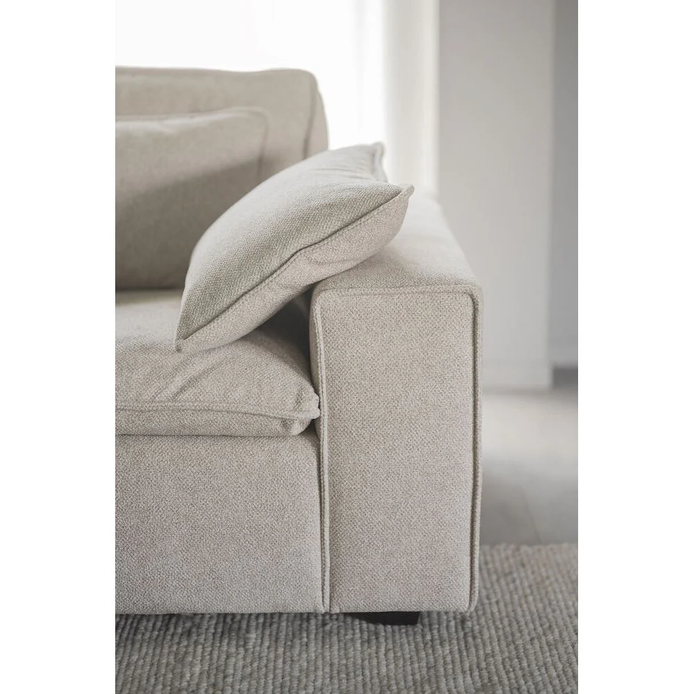 RAWLINS 3-Sitzer-Sofa Beige 259x116x85cm - Image 13