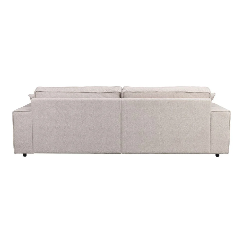 RAWLINS 3-Sitzer-Sofa Beige 259x116x85cm - Image 5