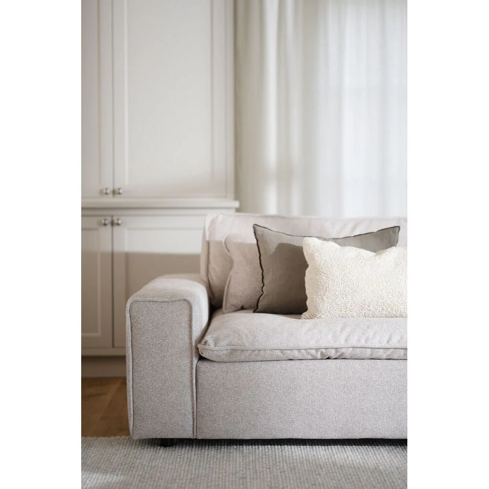 RAWLINS 3-Sitzer-Sofa Beige 259x116x85cm - Image 7