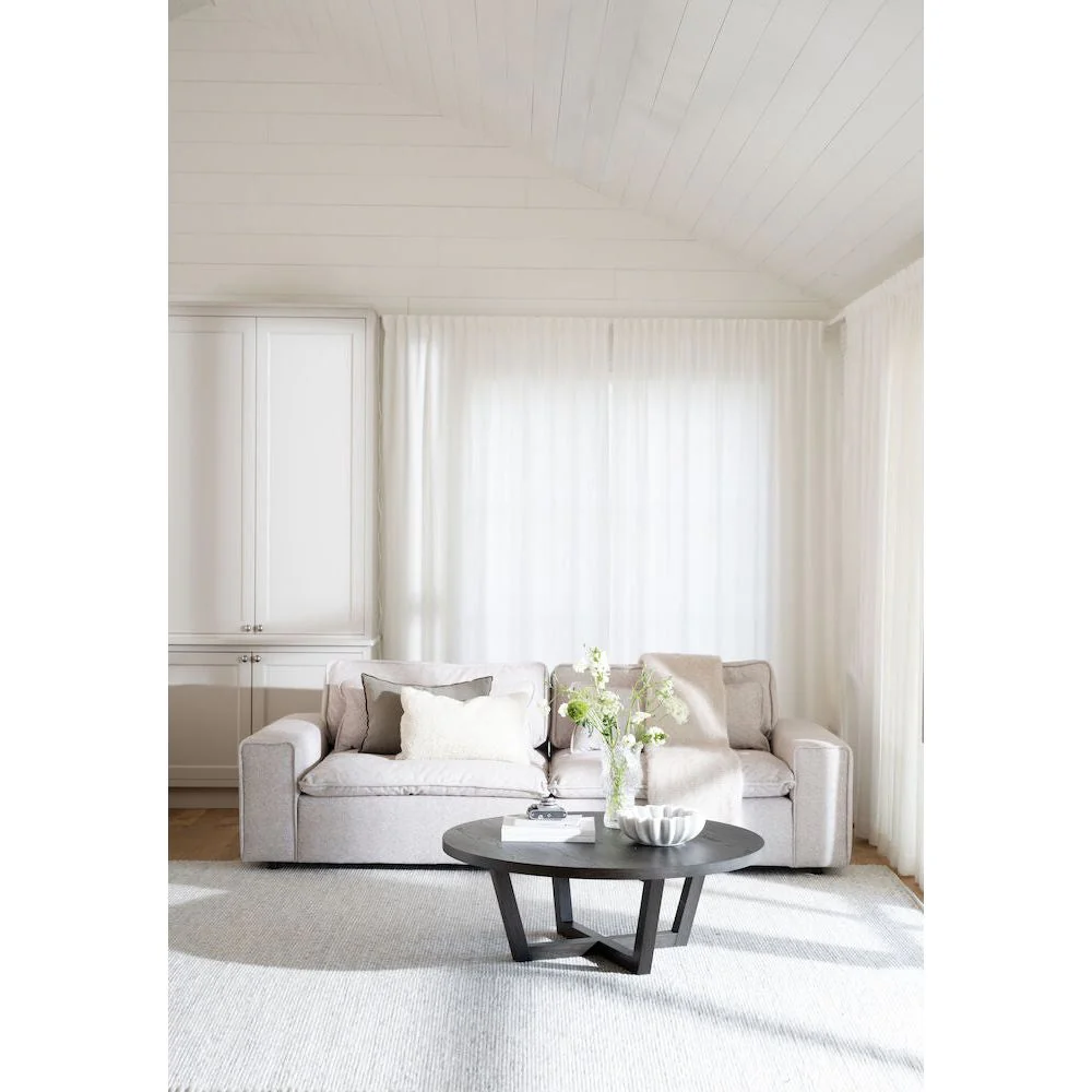 RAWLINS 3-Sitzer-Sofa Beige 259x116x85cm - Image 8