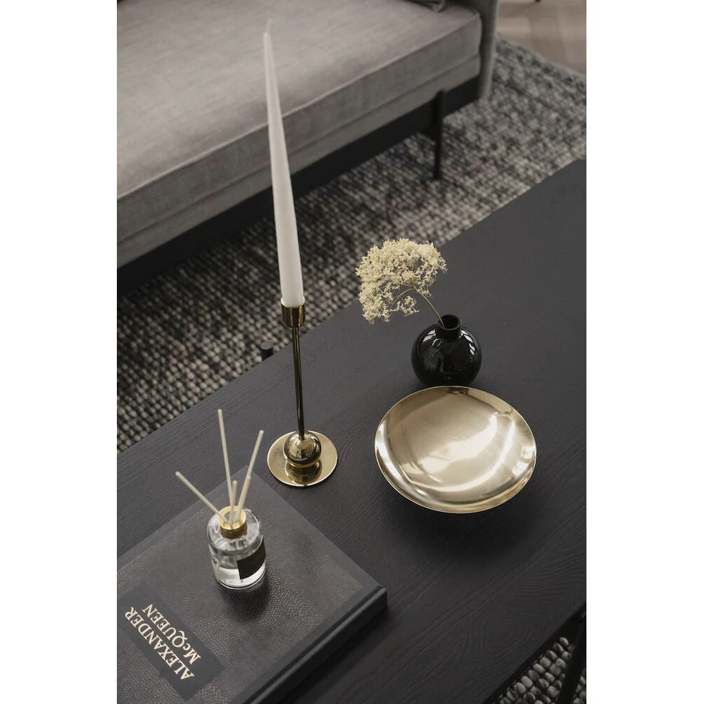 SHELTON Couchtisch Schwarz 145x60x45cm - Image 5
