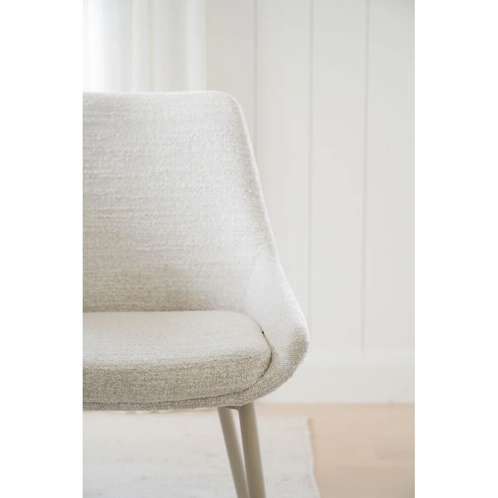 SIERRA Essstuhl Hellbeige/Beige 49x55x85cm - Image 4