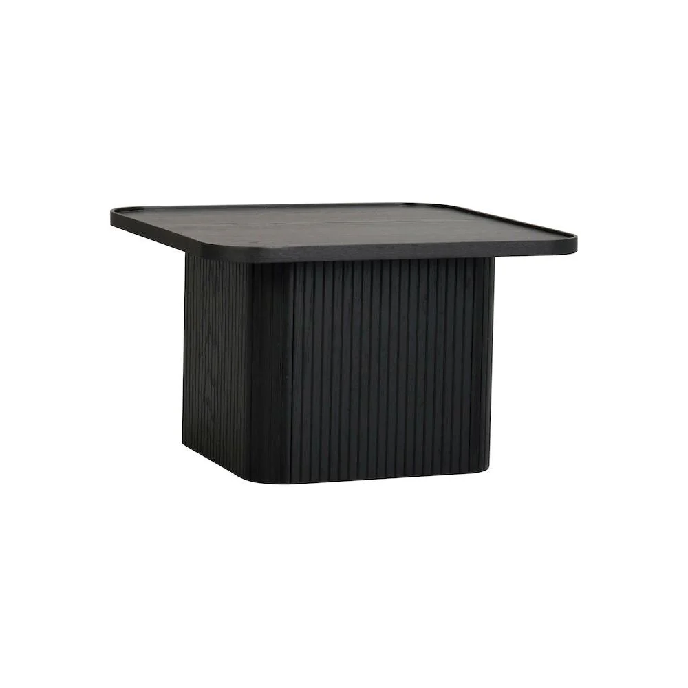 SULLIVAN Couchtisch Schwarz 60x60x37cm