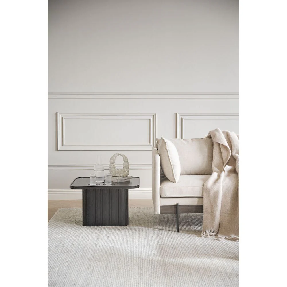 SULLIVAN Couchtisch Schwarz 60x60x37cm - Image 6