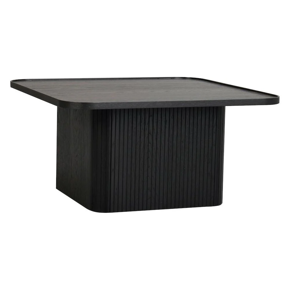 SULLIVAN Couchtisch Schwarz 80x80x40cm