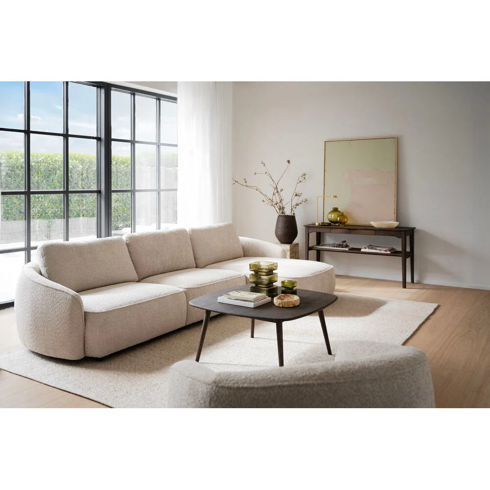 TOMPKINS Couchtisch Braun 90x90x45cm - Image 6