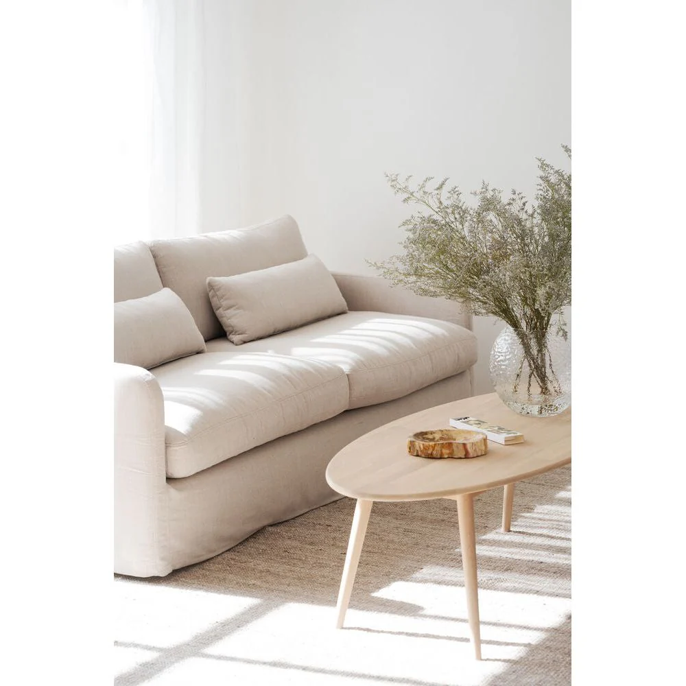 TOMPKINS Couchtisch Weiß pigmentiert 150x60x45cm - Image 2