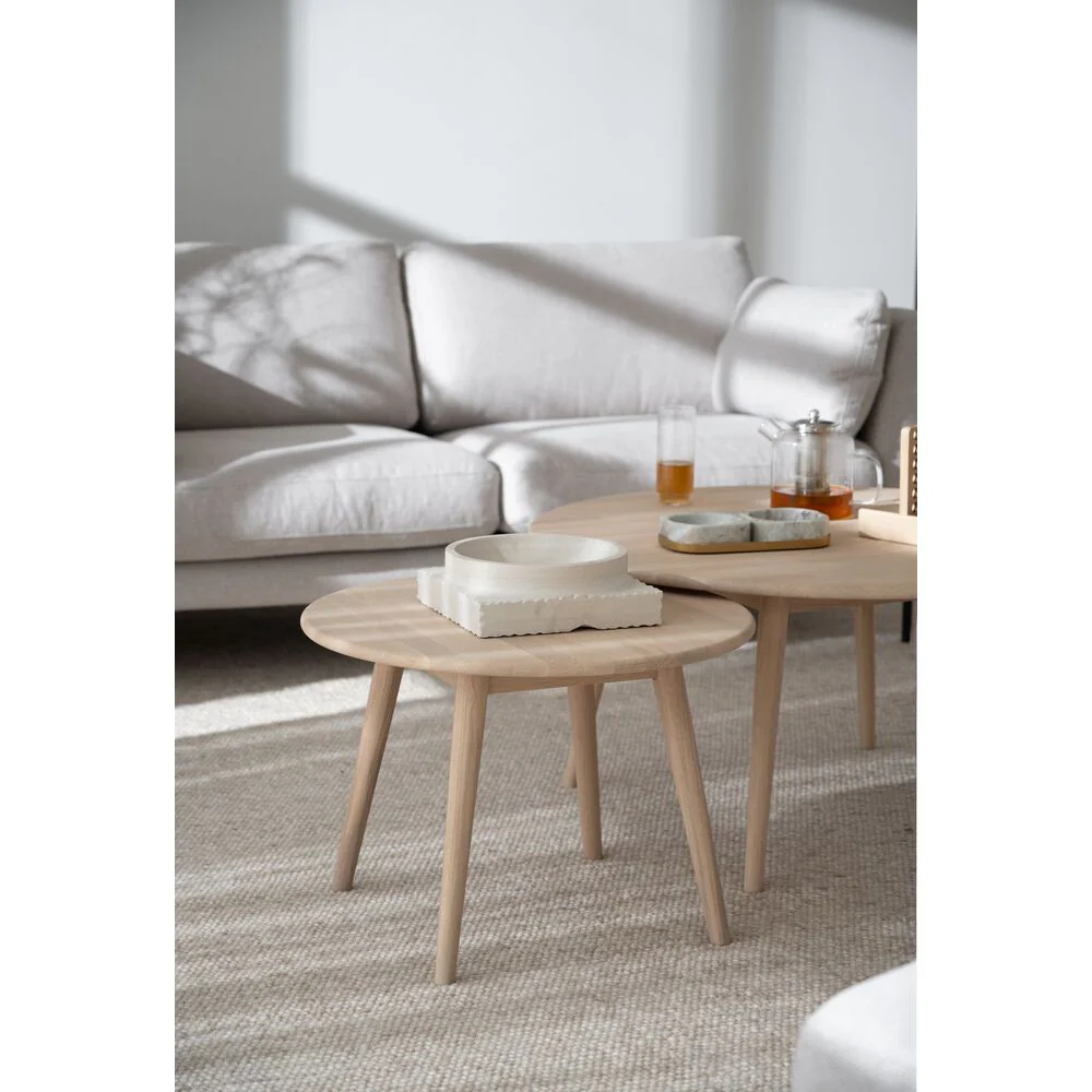 TOMPKINS Couchtisch Weiß pigmentiert 60x60x42cm - Image 2