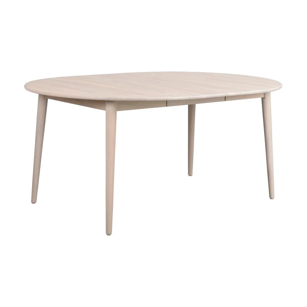 TYLER Esstisch Weiß pigmentiert 120-210x120x74cm - Image 2