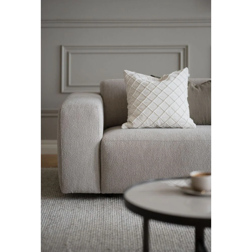 WILLARD Modulares Sofa Hellbeige 236x98x70cm - Image 5