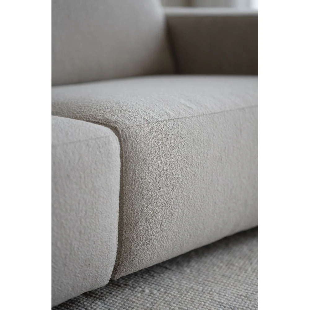 WILLARD Modulares Sofa Hellbeige 236x98x70cm - Image 6