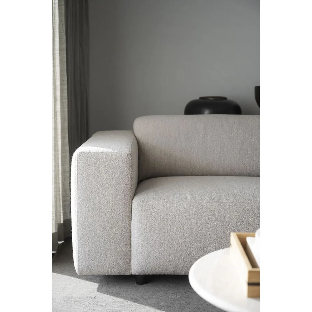 WILLARD Modulares Sofa Hellbeige 236x98x70cm - Image 8