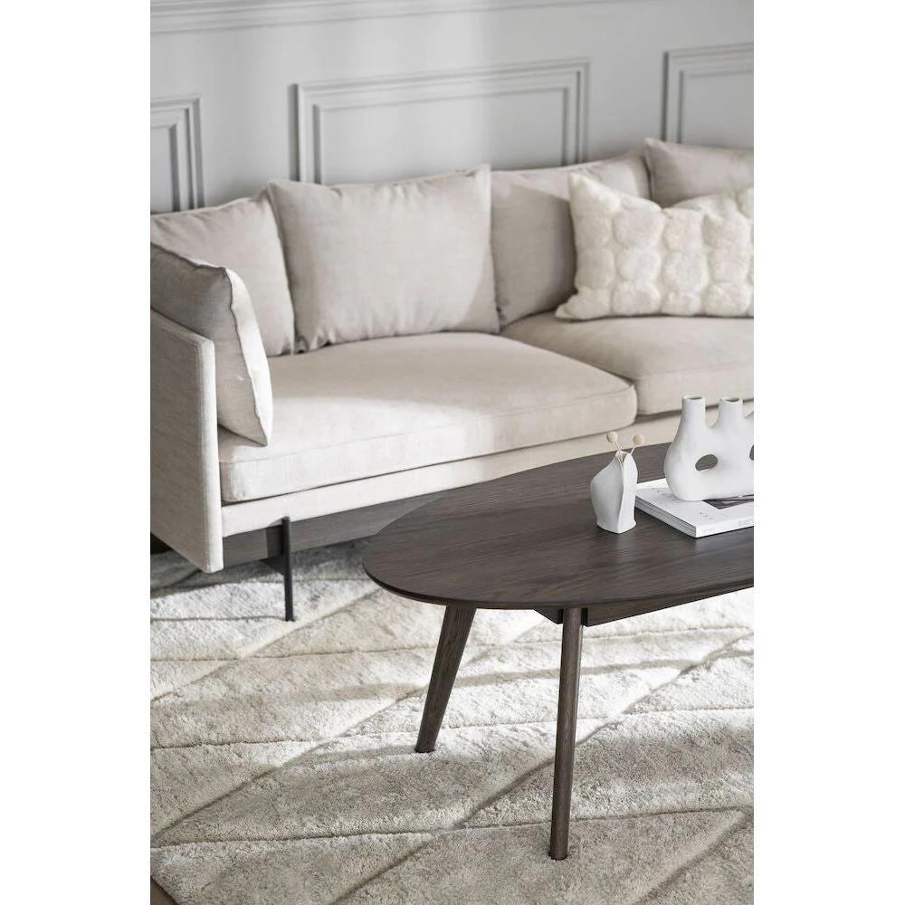 YUMI Couchtisch Braun 130x65x48cm - Image 5