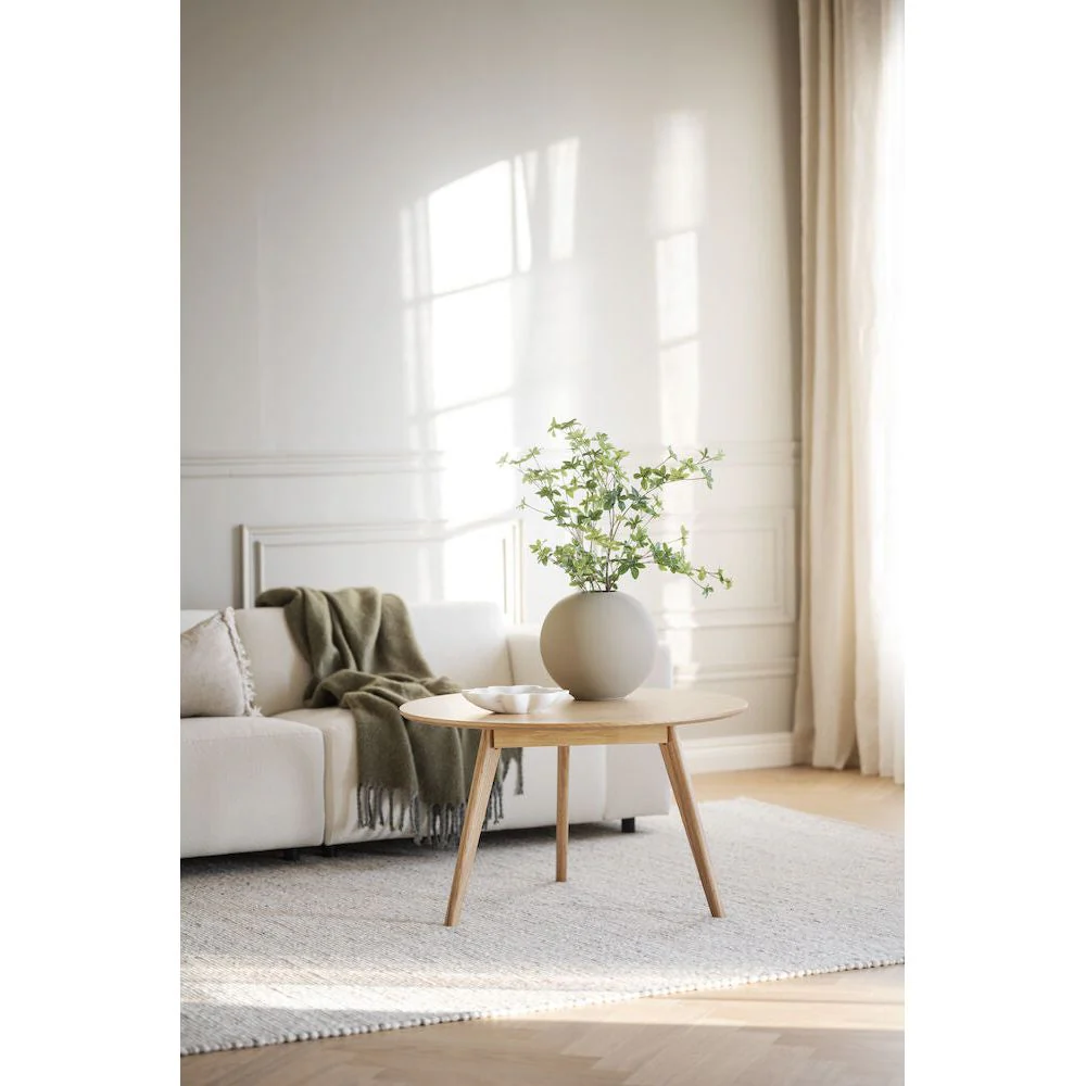 YUMI Couchtisch Eiche 90x90x53cm - Image 2