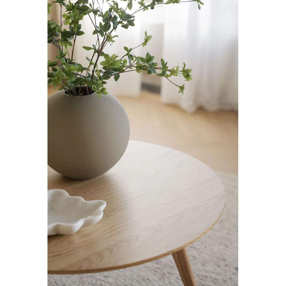 YUMI Couchtisch Eiche 90x90x53cm - Image 3