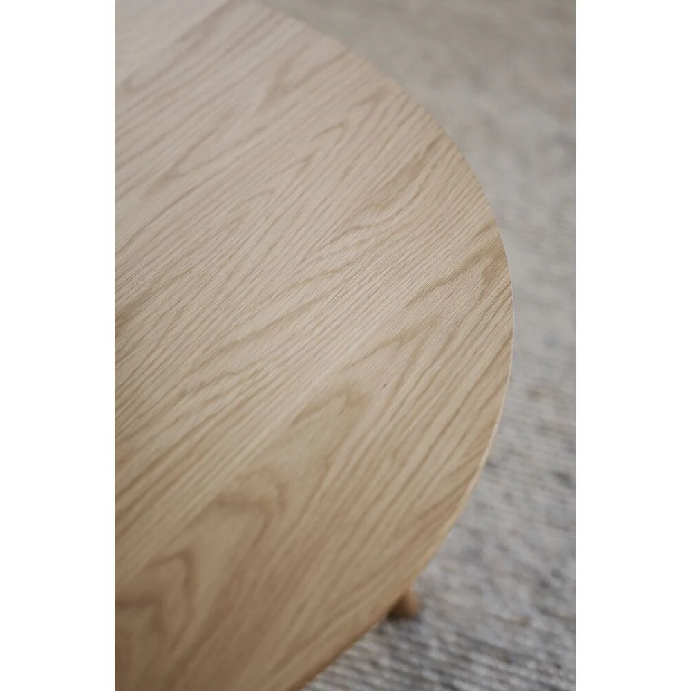 YUMI Couchtisch Eiche 90x90x53cm - Image 5