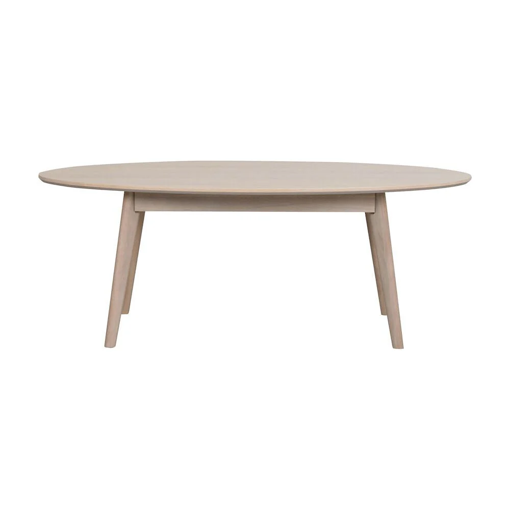 YUMI Couchtisch Weiß pigmentiert 130x65x48cm - Image 3