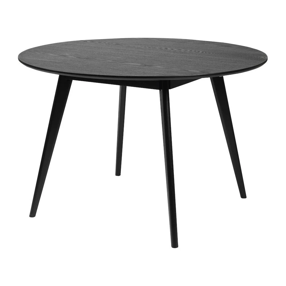 YUMI Esstisch Schwarz 115x115x75cm