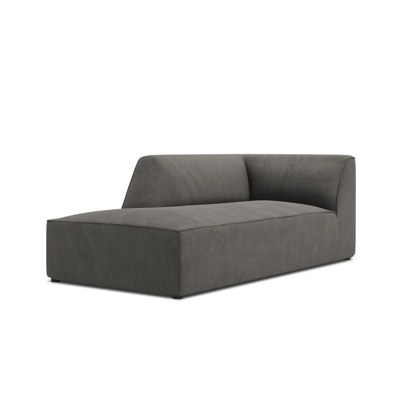 Ruby 2-Sitzer Sofa Chaiselongue Links, mit Bezug in Samt, Cord oder Strukturstoff, 180x93 cm - Image 39