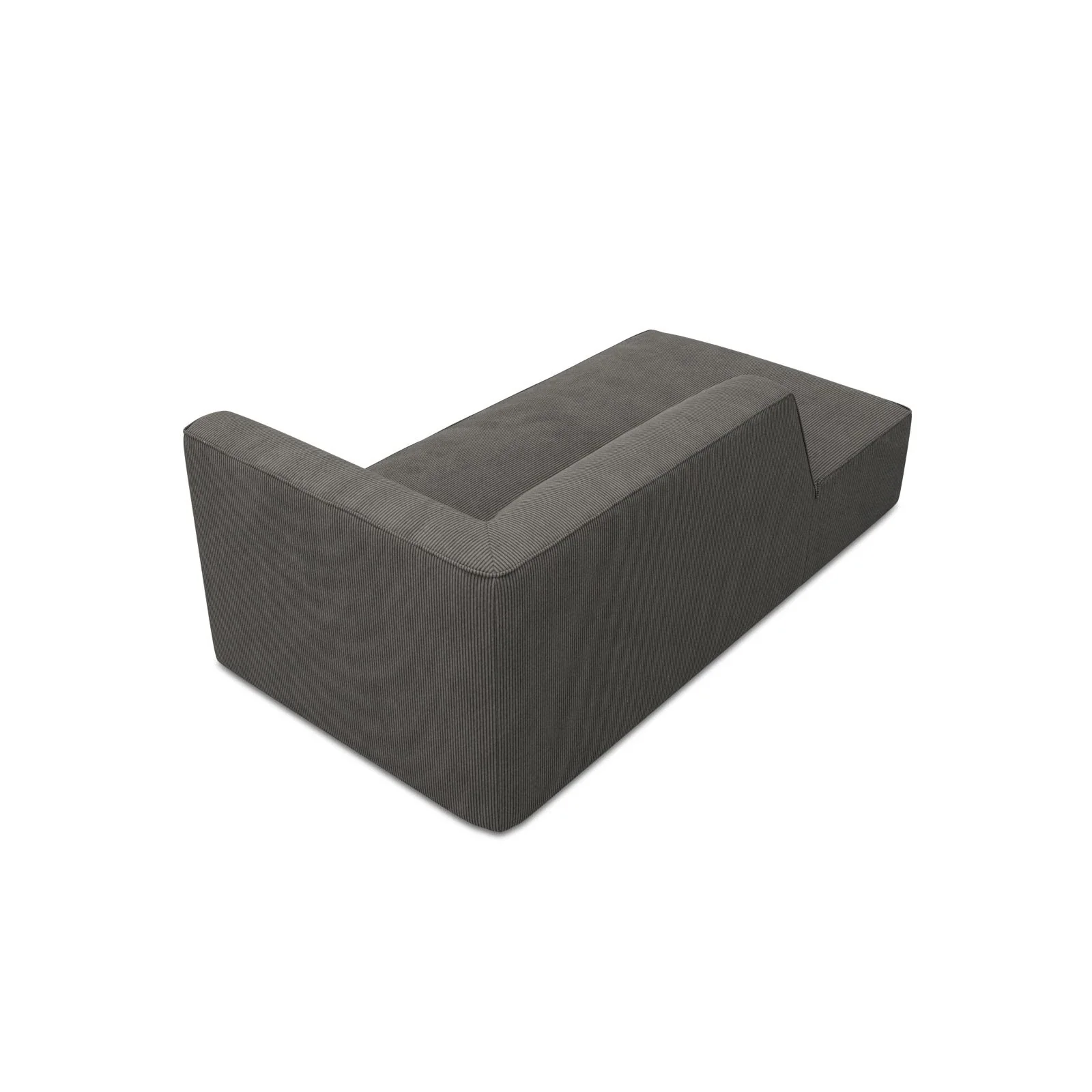 Ruby 2-Sitzer Sofa Chaiselongue Links, mit Bezug in Samt, Cord oder Strukturstoff, 180x93 cm - Image 40